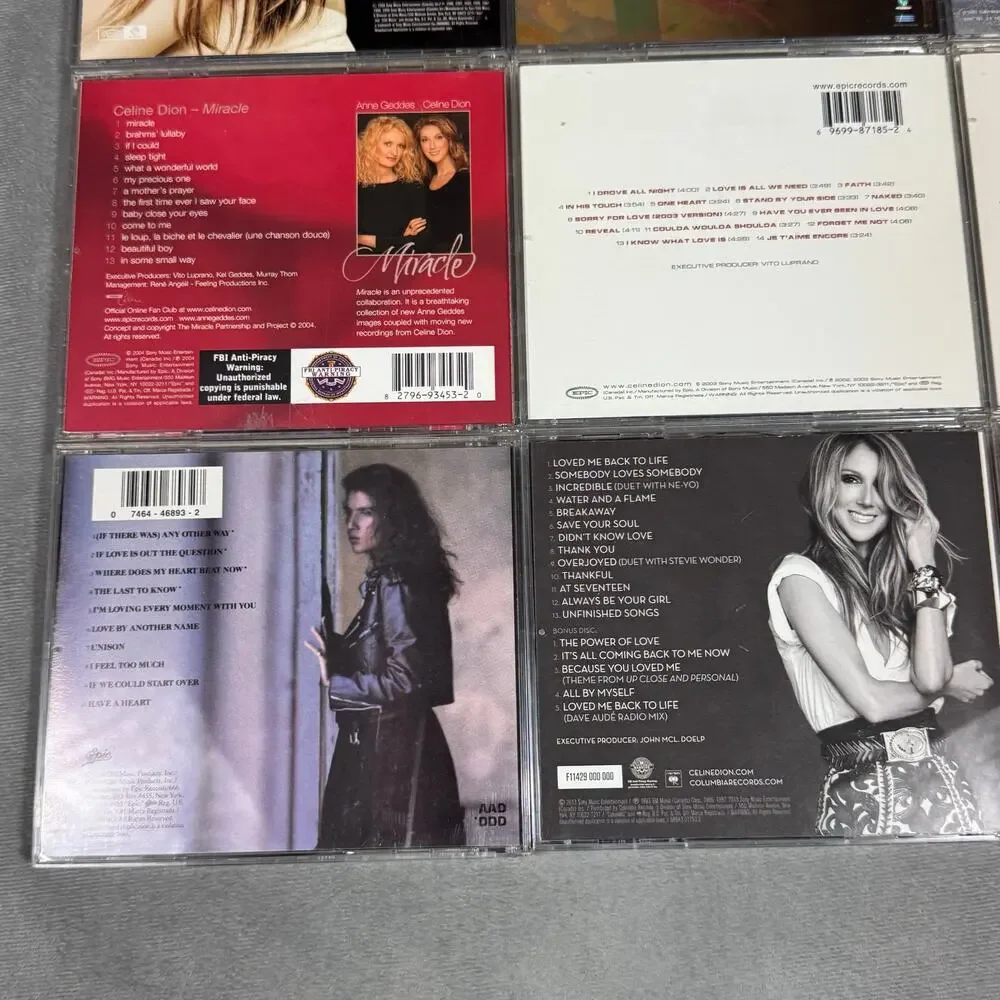 Celine Dion Lot of 10
